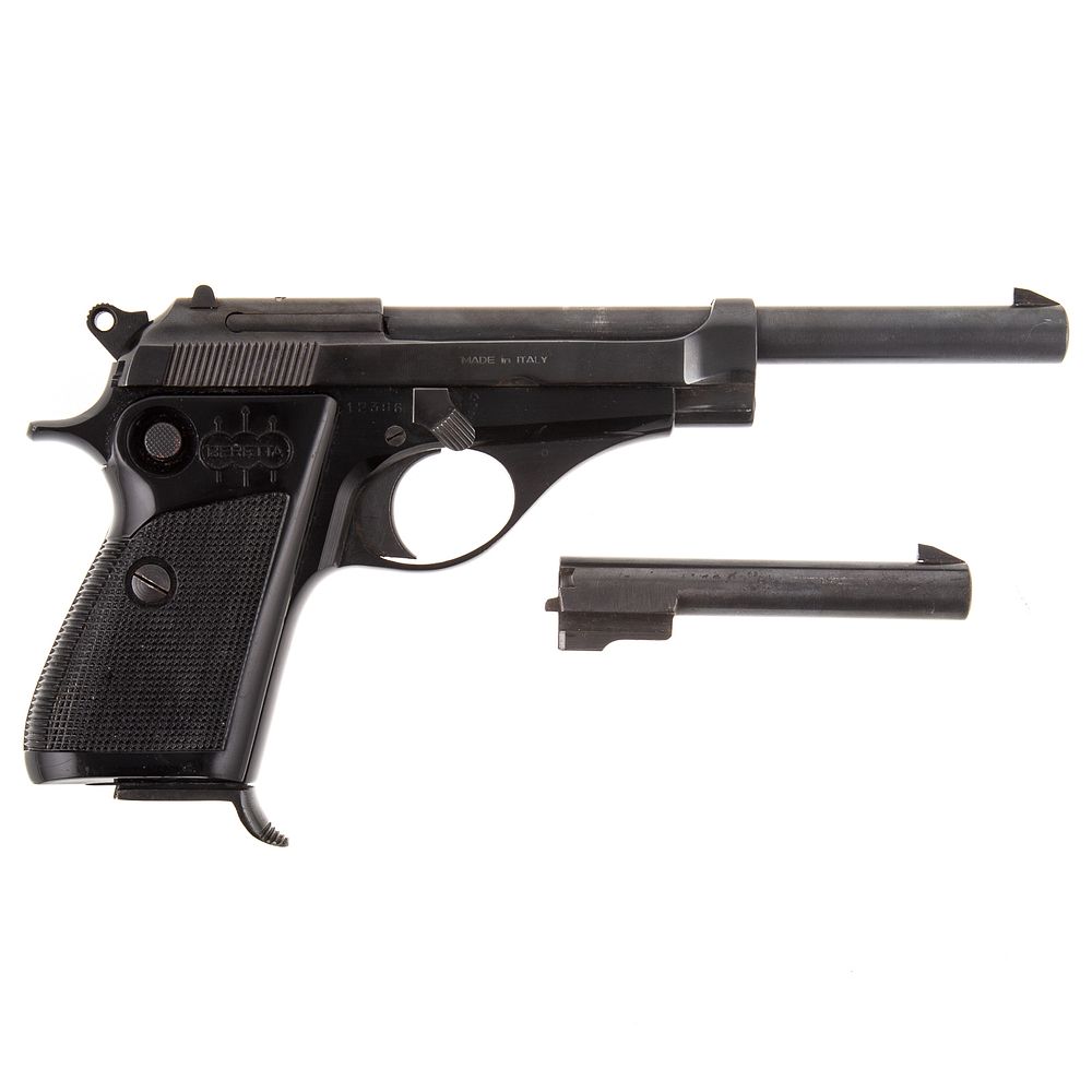 Appraisal: Beretta Model Semi-Auto Target Pistol cal with uncommon barrel with