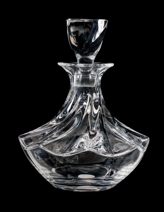 Appraisal: Sale Lot A Lalique Molded Glass Decanter th century Aberdeen