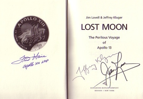 Appraisal: LOVELL JAMES and KLUGER JEFFREY Lost Moon A detailed account