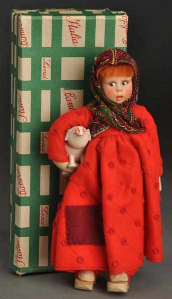 Appraisal: Mint and Boxed Lenci Mascotte Doll Italy Ca s Girl