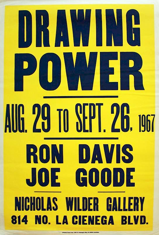 Appraisal: Various Artists Various Artists Drawing Power Ron Davis Joe Goode