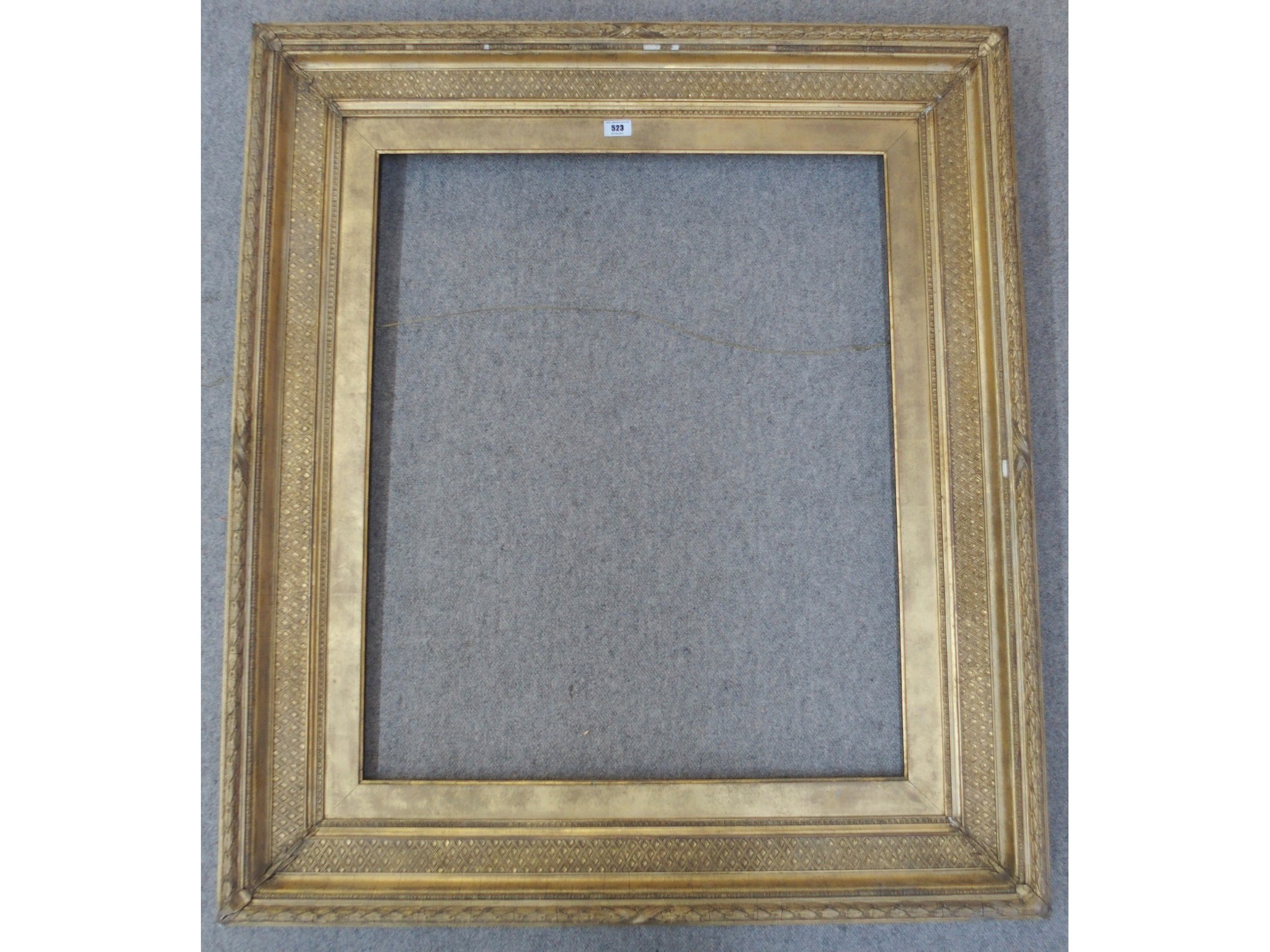 Appraisal: Period gilded frame x