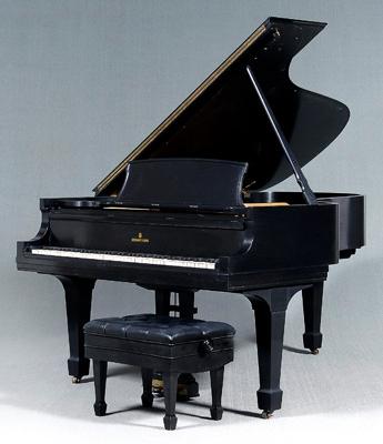 Appraisal: Steinway Sons grand piano Model B serial number ebonized case