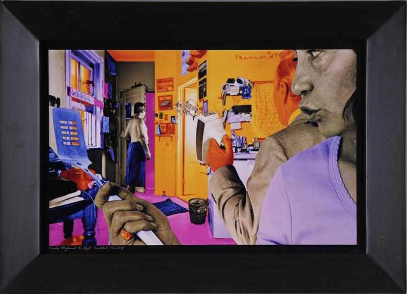 Appraisal: SANDY SKOGLUND AMERICAN b ''PARALLEL THINKING'' Photograph signed dated '