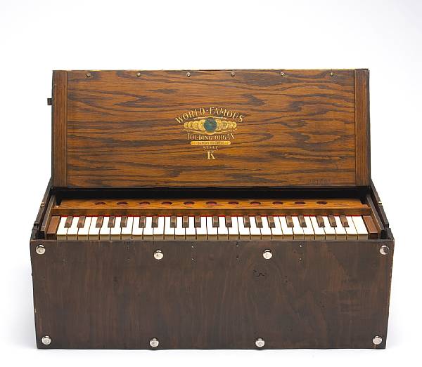 Appraisal: A Vince Welnick antique 'folding organ ' circa early s