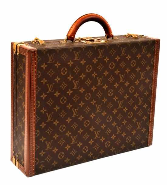 Appraisal: A BREIFCASE BY LOUIS VUITTON President with filing system in