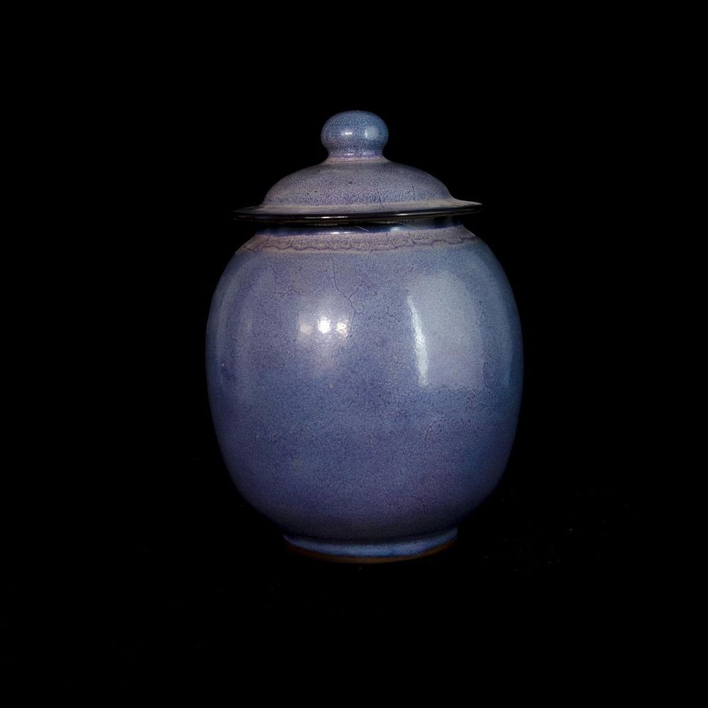 Appraisal: CHINESE GLAZED CERAMIC LIDDED JAR CHINESE GLAZED CERAMIC LIDDED JAR