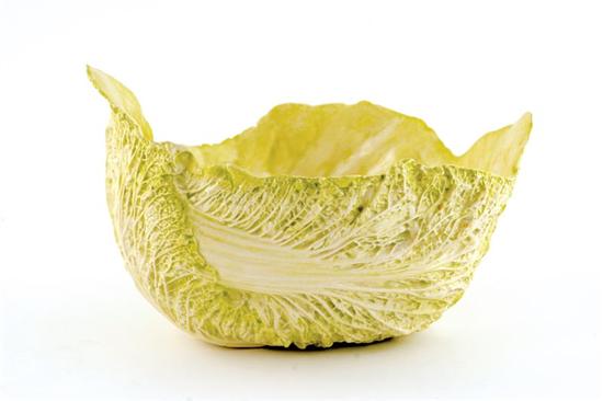 Appraisal: Mary Kirk Kelly ceramic cabbage bowl H W D Provenance