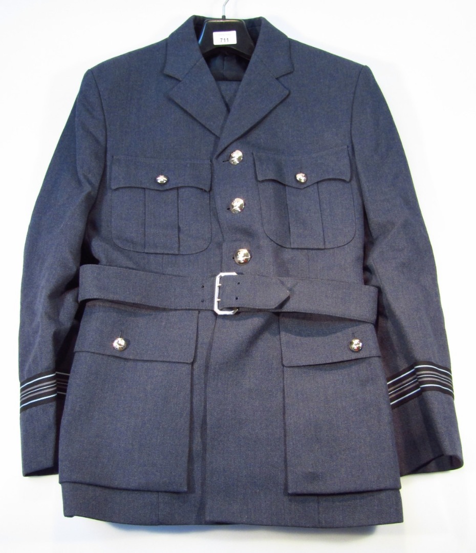 Appraisal: A thC RAF uniform comprising jacket and trousers in navy