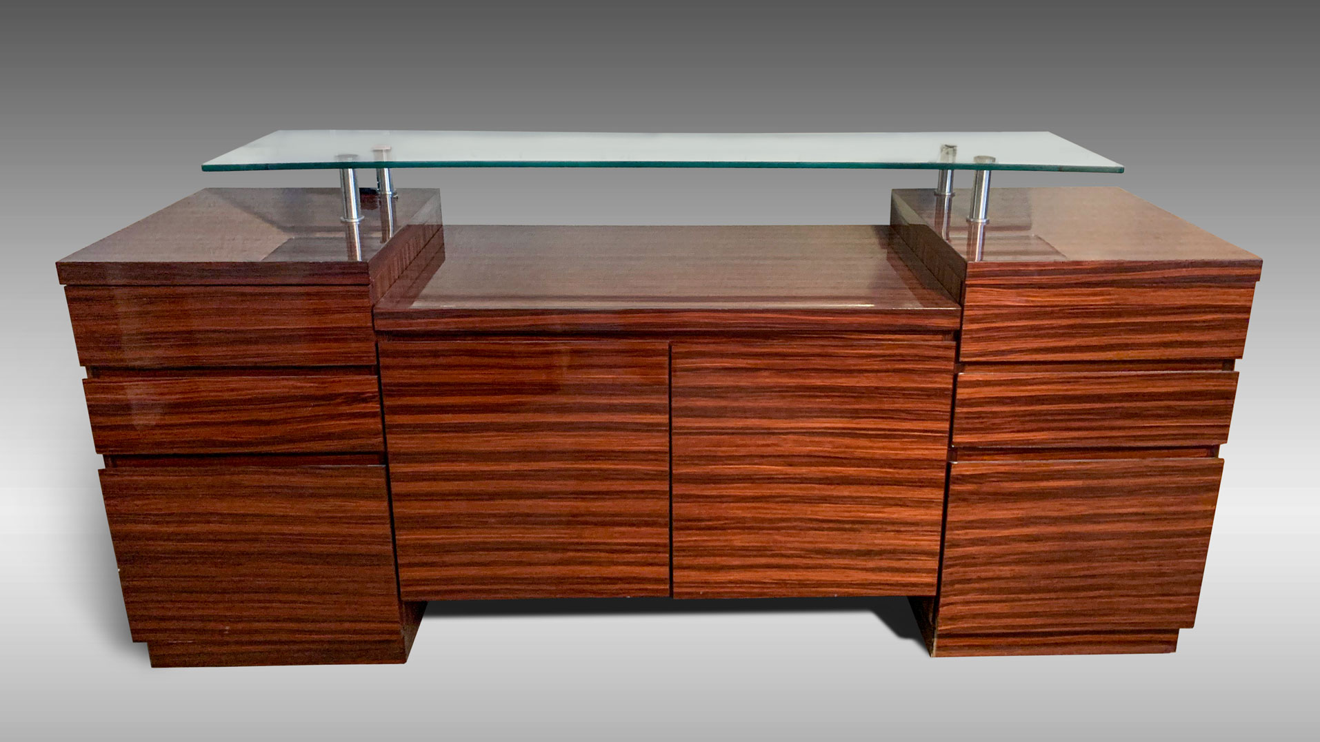 Appraisal: MODERN ITALIAN ''EXCELSIOR'' OFFICE CREDENZA Modern Italian office credenza by