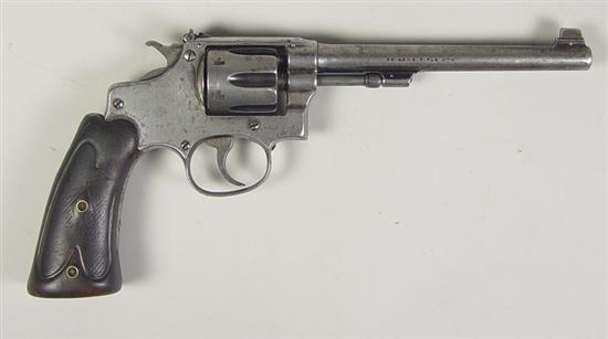 Appraisal: Smith Wesson Hand Ejector Revolver In long rifle Retains less