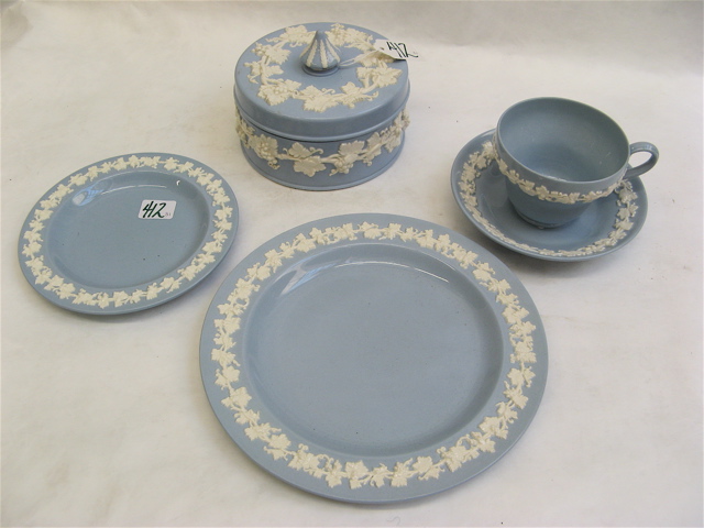 Appraisal: THIRTY-ONE PIECES OF WEDGWOOD FINE CHINA of Etruria Barlaston in