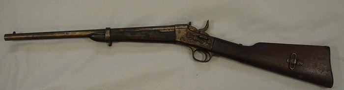 Appraisal: Remington S Shot Breech-loading carbine cal bbl G W O