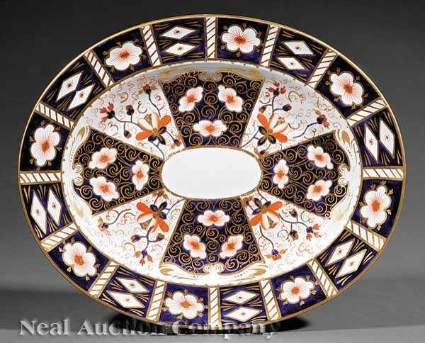 Appraisal: A Royal Crown Derby Imari Pattern Porcelain Platter stamped inscribed