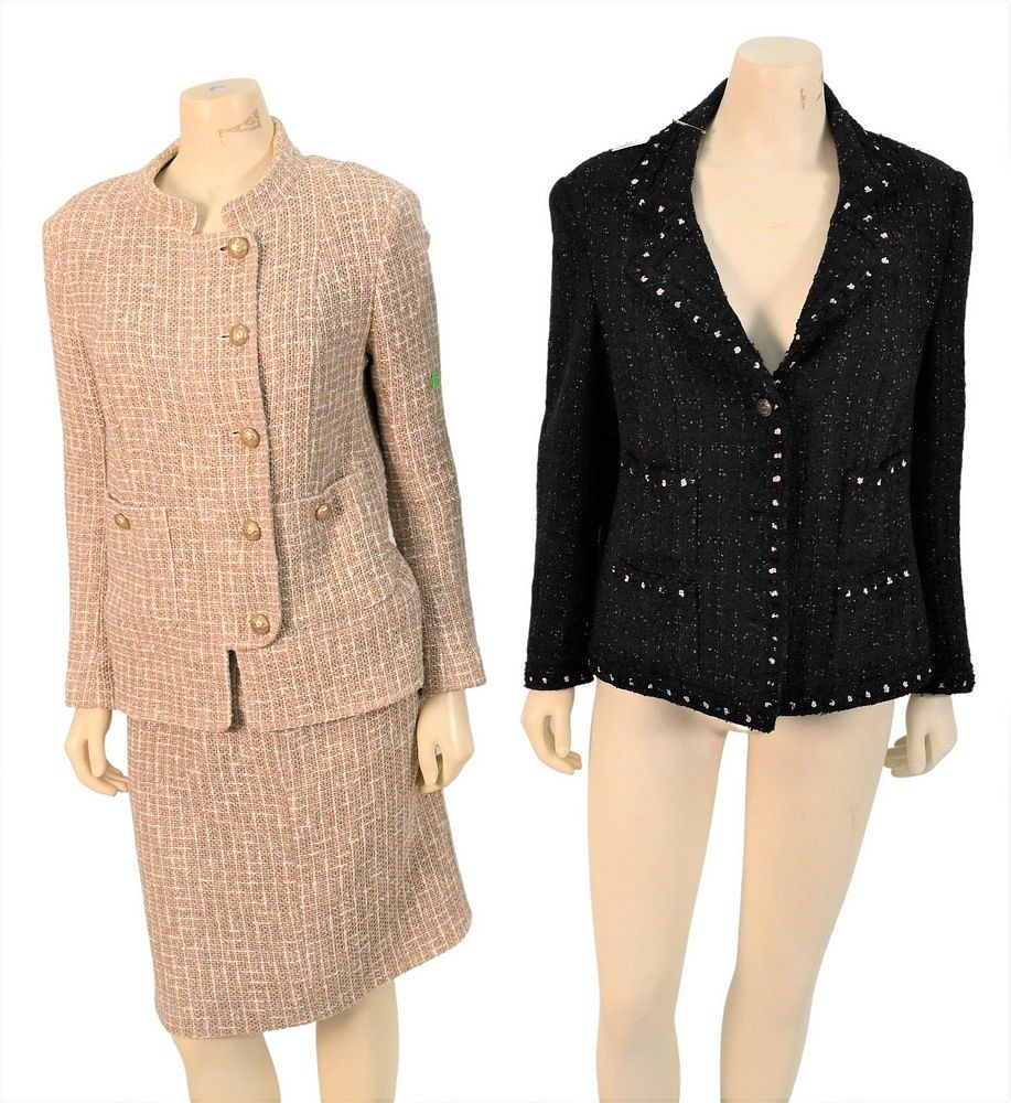 Appraisal: Three Piece Chanel Lot to include jacket and suit to