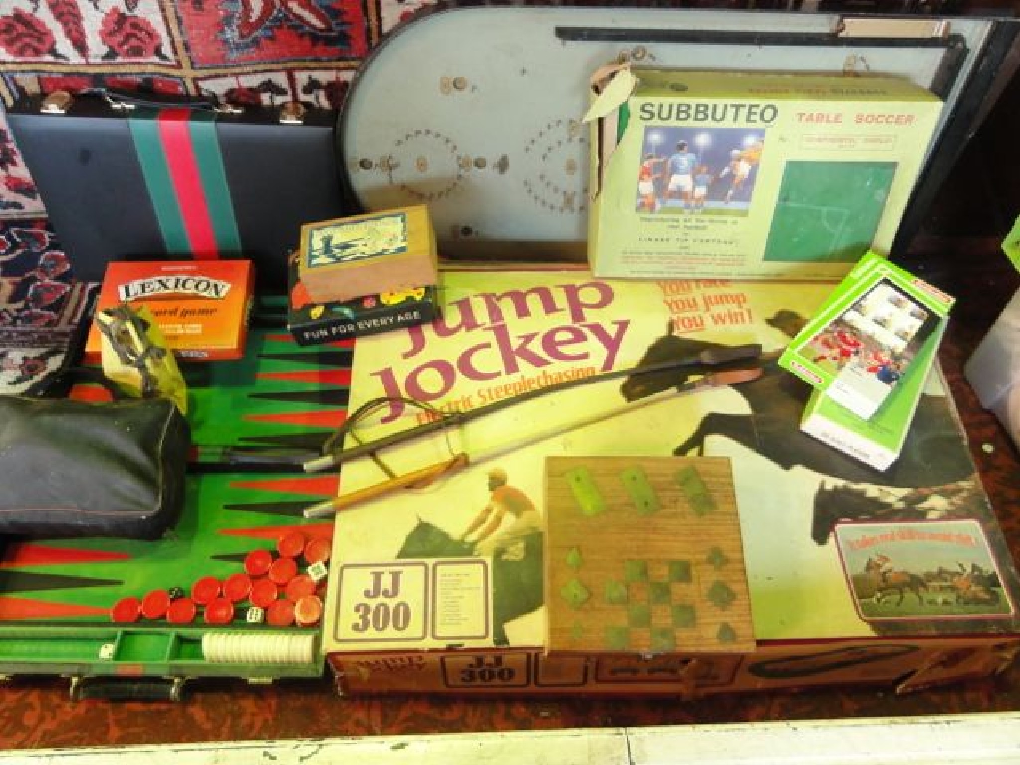 Appraisal: Vintage games and accessories to include a Reno Series Pin