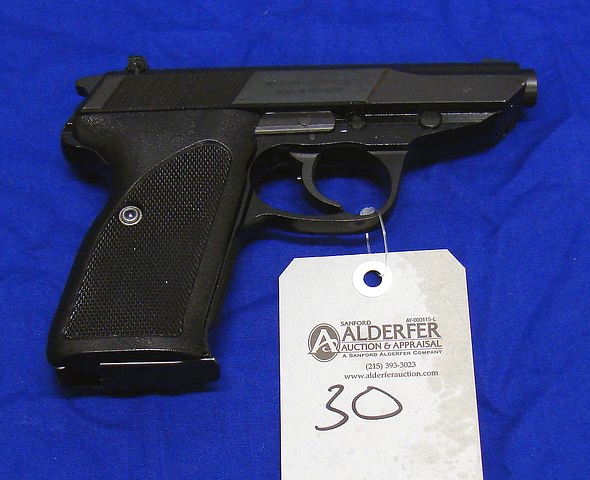 Appraisal: Walther Model P semi-automatic pistol Cal mm bbl SN Blued