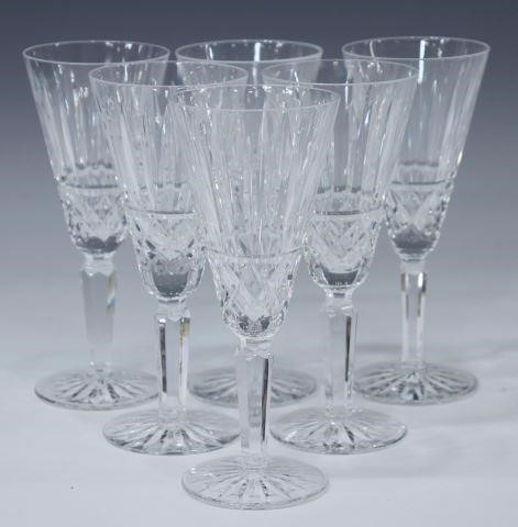 Appraisal: lot of Waterford Maeve cut crystal fluted champagne glasses bearing