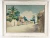 Appraisal: W C - Hamilton Bermuda Street Scene by Hartwell Leon