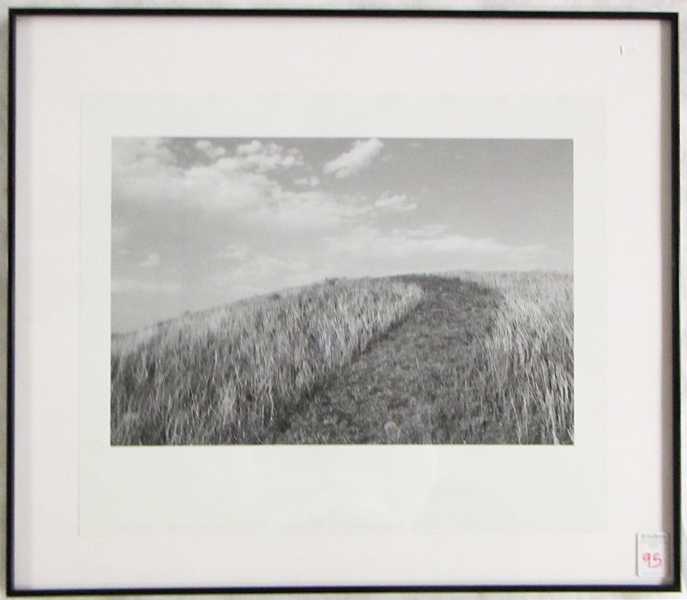 Appraisal: DREX BROOKS GELATIN SILVER PHOTOGRAPH Oregon st century Sweet Medicine