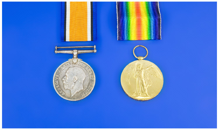 Appraisal: Military Pair Of WW Medals George V And Great War