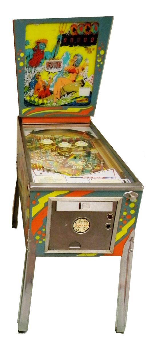 Appraisal: Pin ball machine Gottliebs Neptune lights up unsure if in