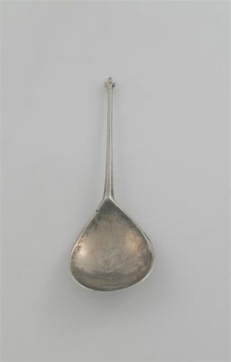 Appraisal: A medieval diamond point spoon unmarked probably late th early