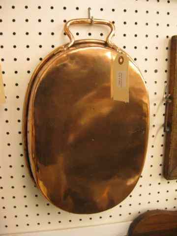 Appraisal: Copper Pan oval '' x '' handled polished