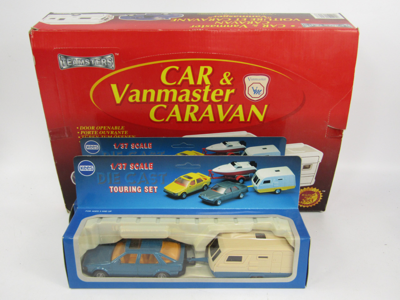 Appraisal: A Halsall car and Vanmaster caravan no and five Kees