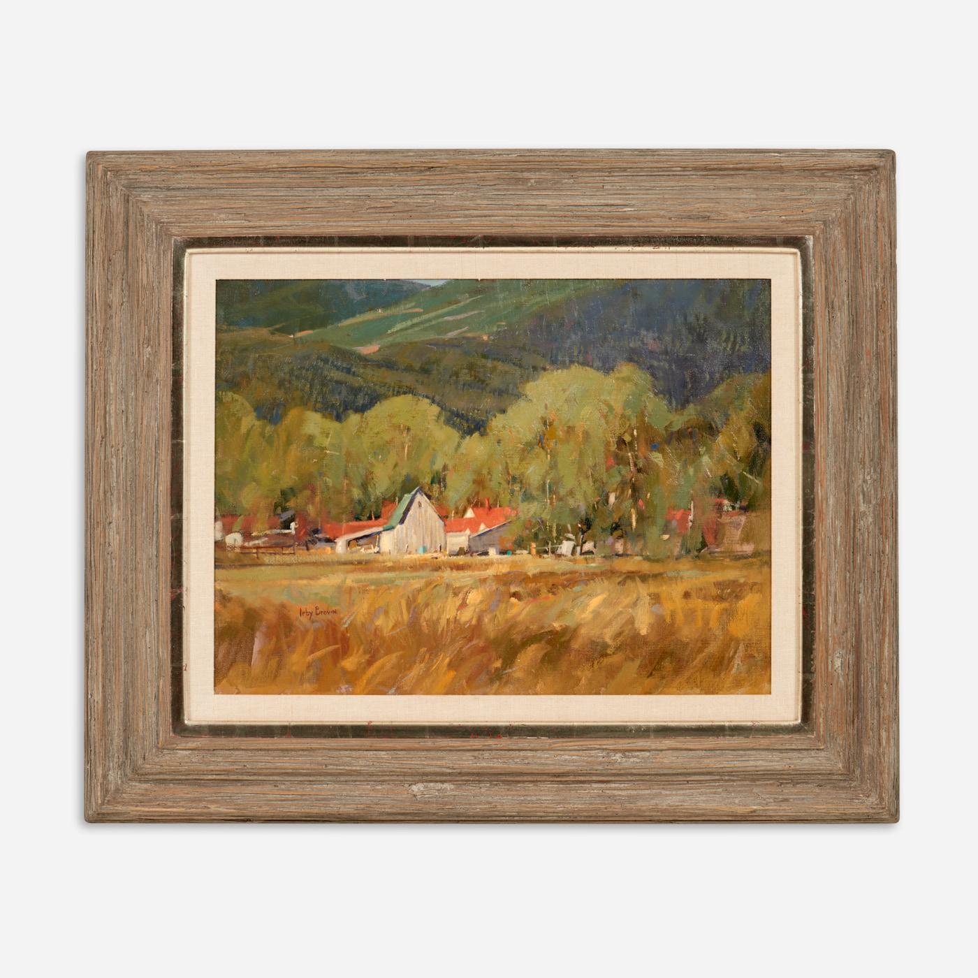 Appraisal: IRBY BROWN COLORADO MOOD OIL Irby Graves Brown New Mexico