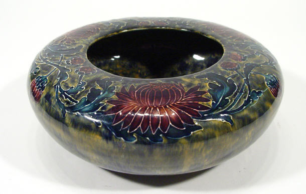 Appraisal: Hancock and Sons Morris ware bowl with tubelined and hand