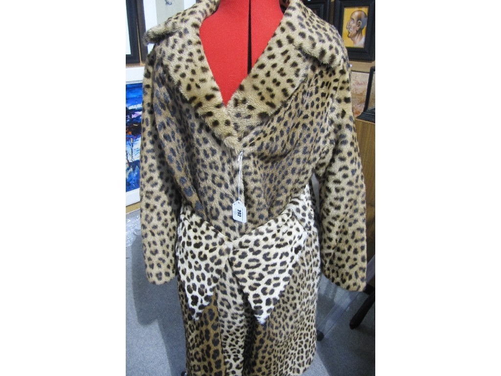 Appraisal: Ladies leopard skin coat retail price