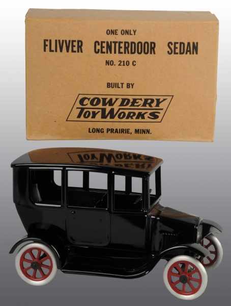 Appraisal: Pressed Steel Centerdoor Flivver Sedan Toy Description Contemporary Made by