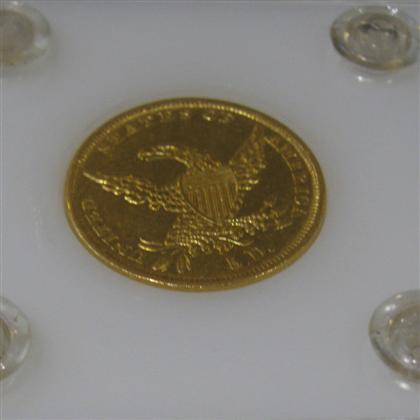 Appraisal: U S dollar gold pieceEstimate -