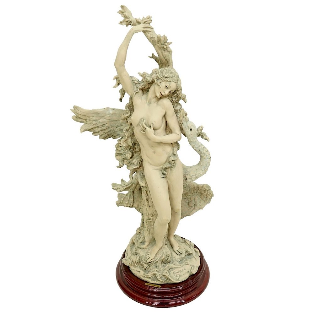 Appraisal: Giuseppe Armani Leda And Swan Figurine Giuseppe Armani Leda And