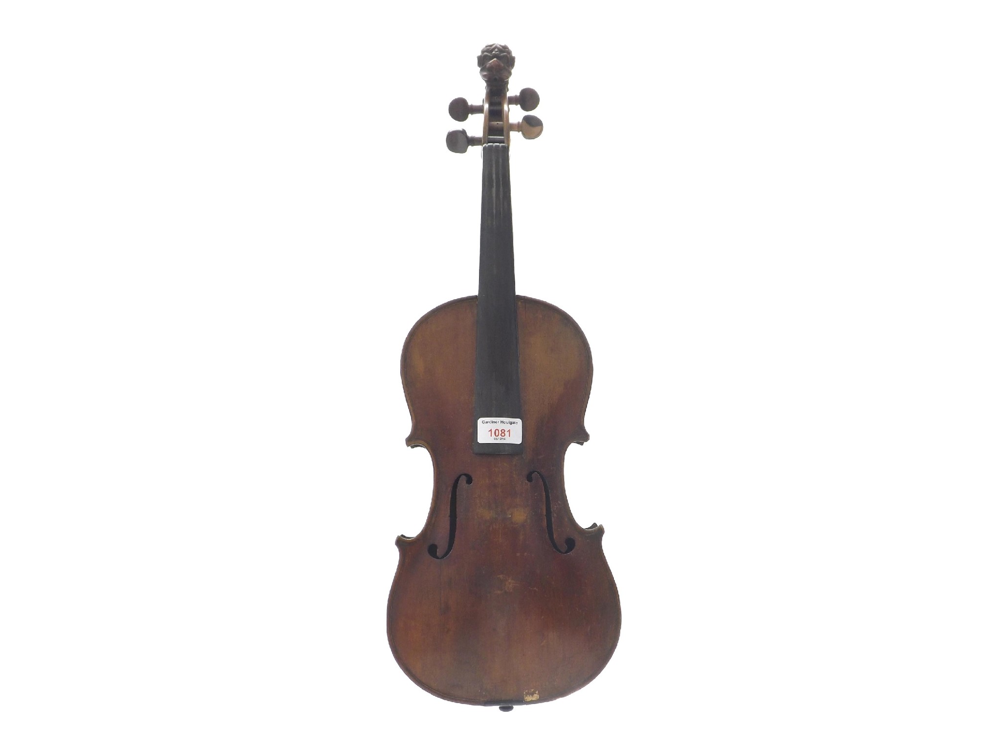 Appraisal: Mittenwald violin of the Neuner Hornsteiner School circa cm