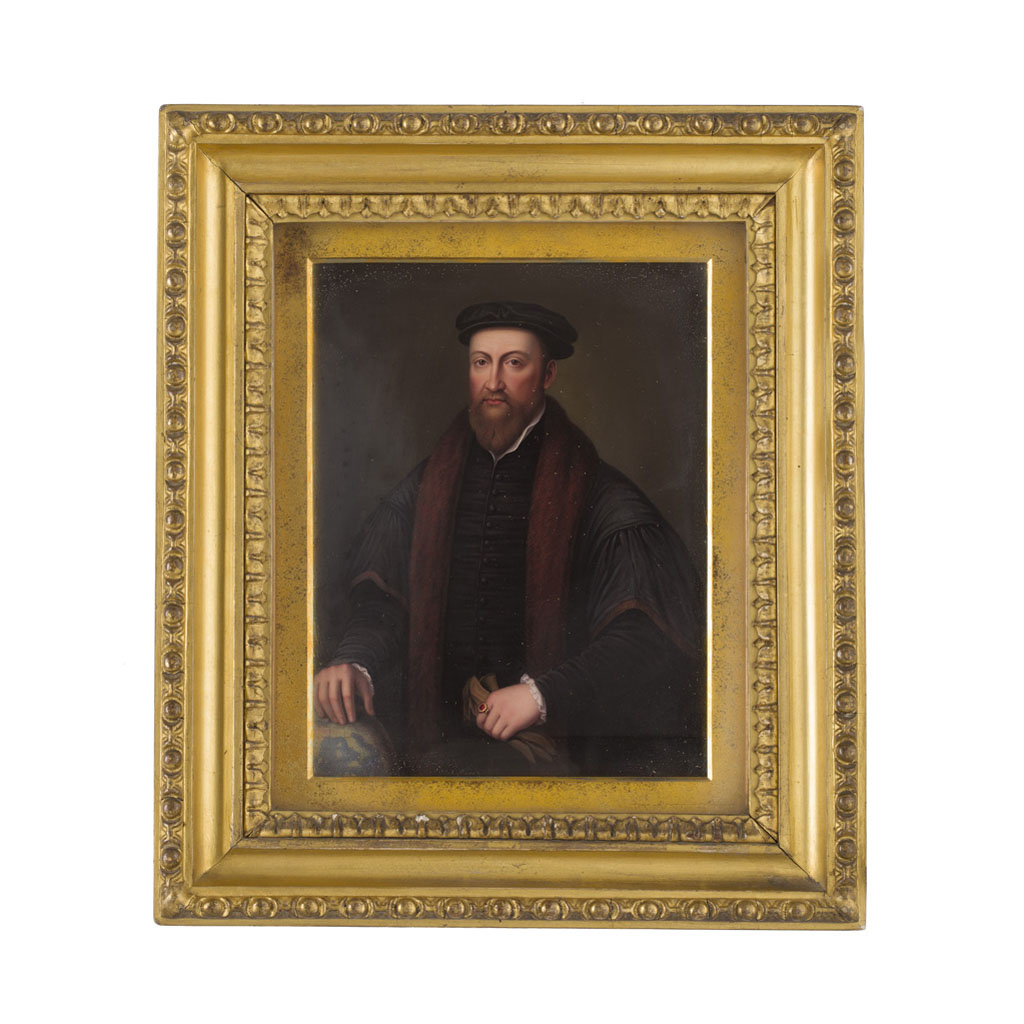 Appraisal: HENRY BONE R A BRITISH - AFTER HANS HOLBEIN SIR