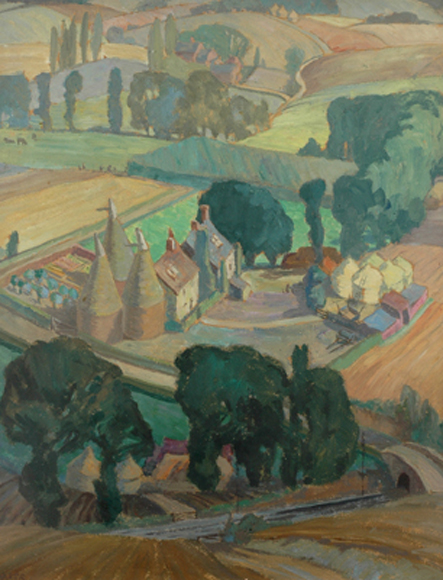 Appraisal: Esther Studholme Hope New Zealander - European Farm oil on