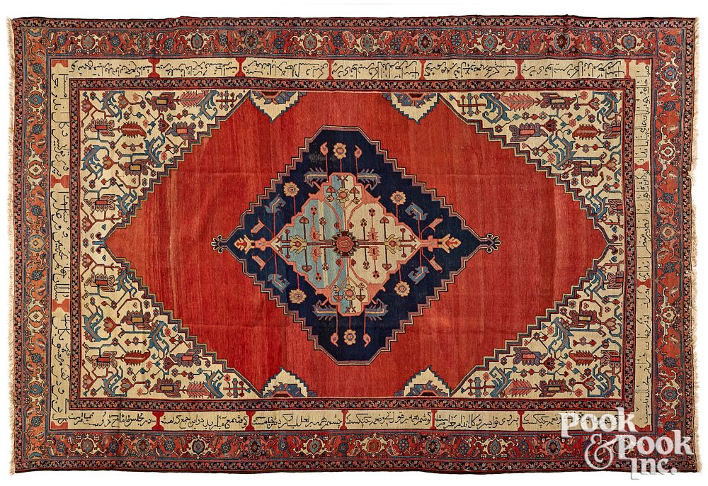 Appraisal: Serapi carpet ca Serapi carpet ca ' x ' Provenance