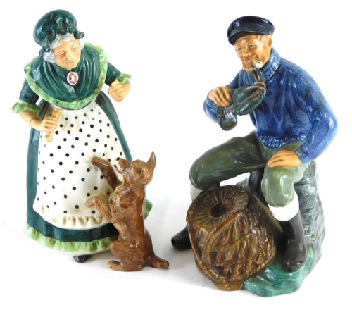 Appraisal: A Royal Doulton figure Old Mother Hubbard HN printed marks