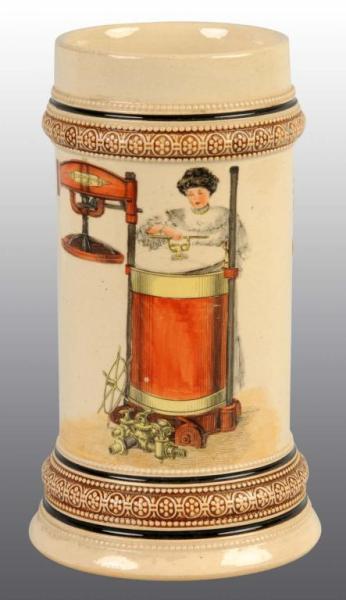 Appraisal: Stein with Washing Machine Scene Condition Near Mint Size T