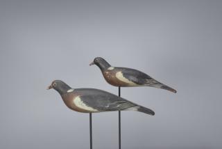 Appraisal: Wood Pigeon Pair Harry E Boddy Wood Pigeon Pair Harry