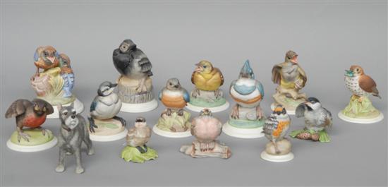 Appraisal: BOEHM BIRD COLLECTION A collection of pieces of Boehm including