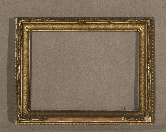 Appraisal: American Aesthetic Movement Gilt Composition Wood Frame Circa Sight size