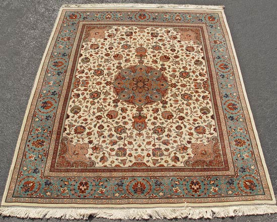 Appraisal: HAND TIED ESTATE ORIENTAL PERSIAN CARPET Approx ' '' x