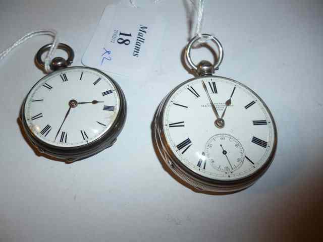 Appraisal: A VICTORIAN SILVER POCKET WATCH by J W Benson the