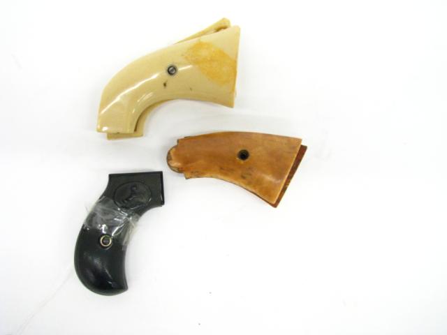 Appraisal: Three Pair of Pistol Grips including Colt black composite Ivory