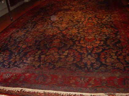 Appraisal: Sarouk carpet west persia circa ft in x ft in