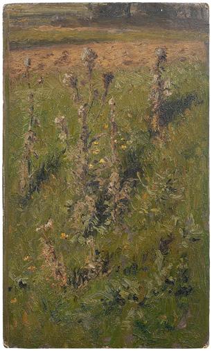 Appraisal: James William Pattison painting Illinois Asheville North Carolina - wildflowers