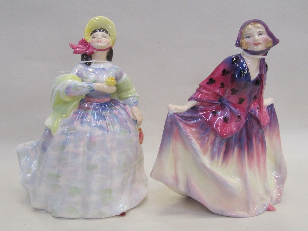 Appraisal: Two Royal Doulton figures Sweet Anne HN and Clare HN